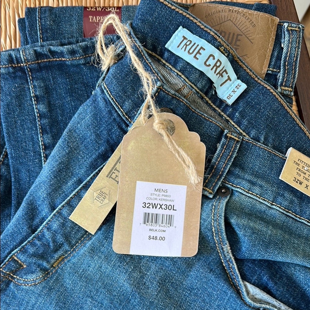 Men’s True Craft Classic Blue Jeans